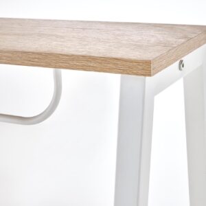 Kirjutuslaud MARRIA, tamm / valge