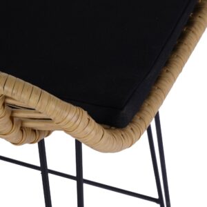 Baaritool DUALEN, looduslik / must