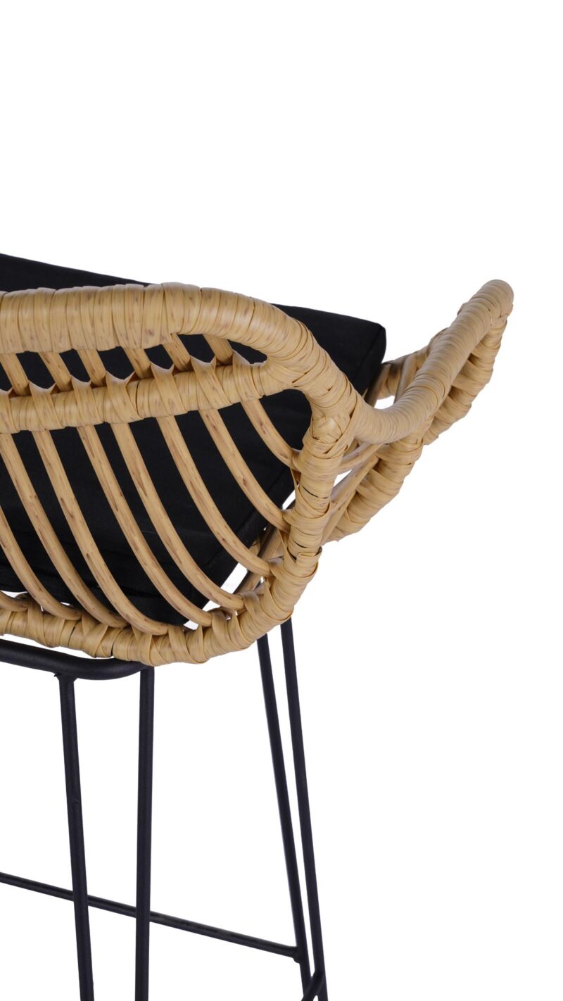 Baaritool DUALEN, looduslik / must