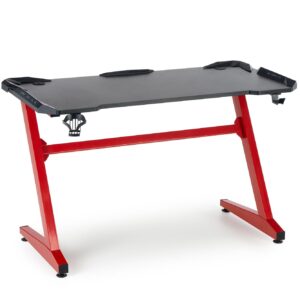 Kirjutuslaud MARSEL, must / punane