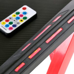 Kirjutuslaud MARSEL, must / punane