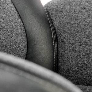 Kontoritool ARGION, grafiit / hall