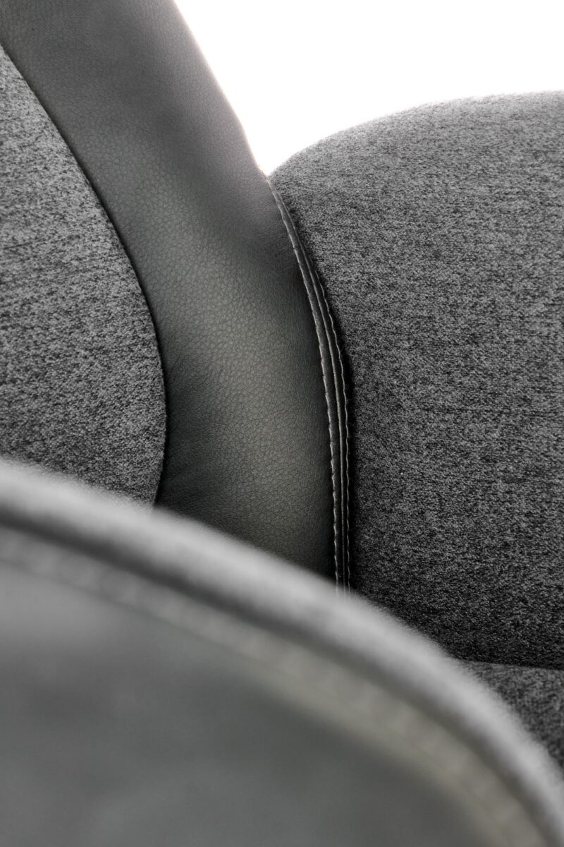 Kontoritool ARGION, grafiit / hall