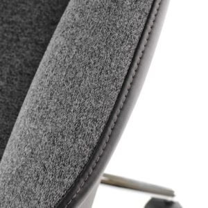 Kontoritool ARGION, grafiit / hall