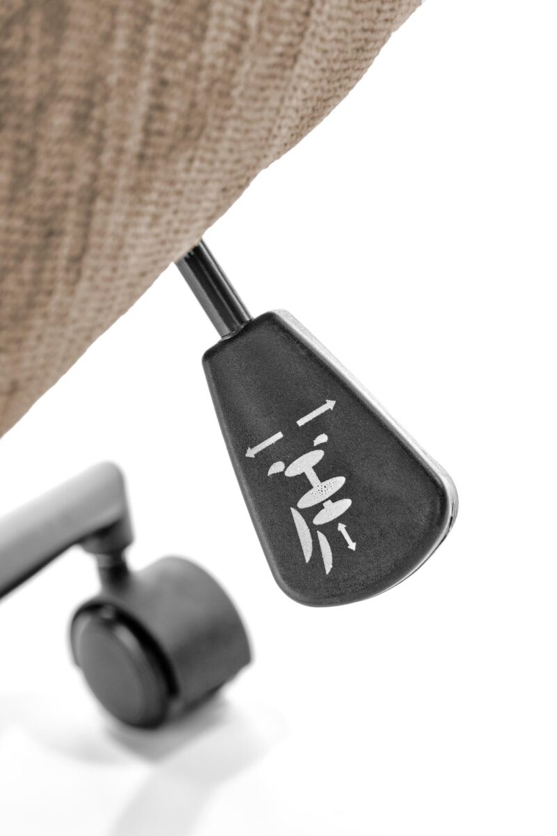 Kontoritool FLORES, helepruun