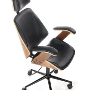 Kontoritool IGNAR, pähklipuu / must