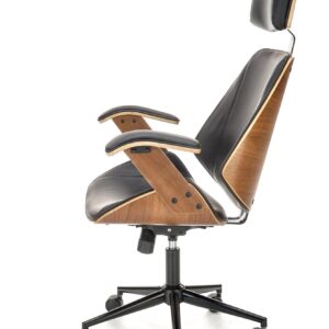 Kontoritool IGNAR, pähklipuu / must