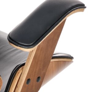 Kontoritool IGNAR, pähklipuu / must