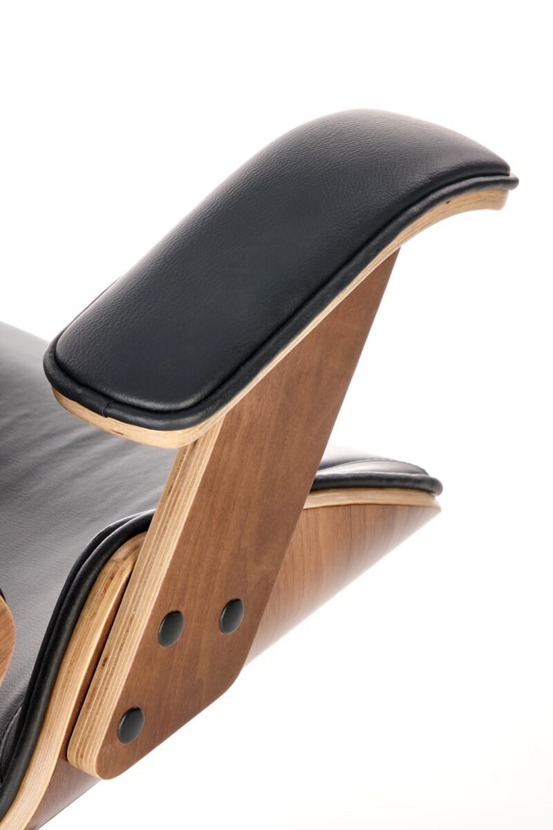 Kontoritool IGNAR, pähklipuu / must