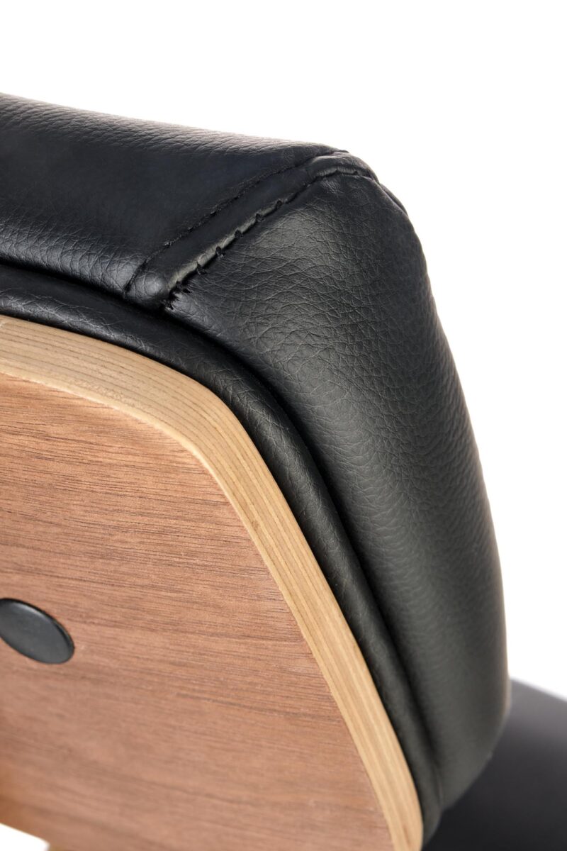 Kontoritool IGNAR, pähklipuu / must