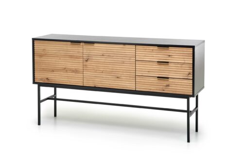 Kummut MURAVON KM-1, käsitöö tamm / must