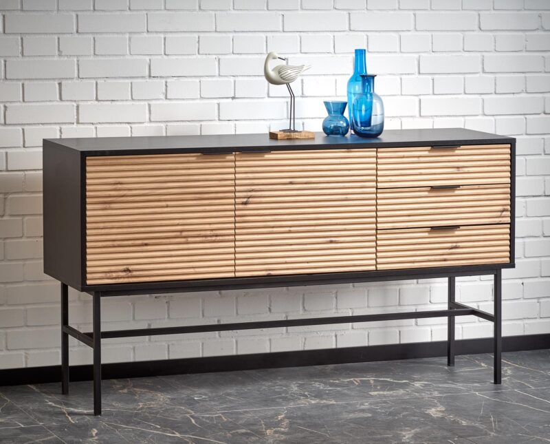 2010001191056_3 Kummut MURAVON KM-1, käsitöö tamm / must