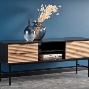 Televiisorialus MURAVON RTV-1, artisaan tamm / must