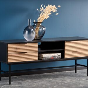 Televiisorialus MURAVON RTV-1, artisaan tamm / must