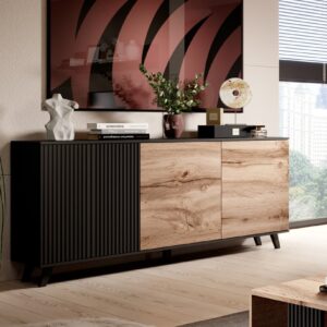 Kummut RAVENO KM-1, tamm / must