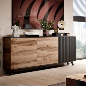 Kummut RAVENO KM-1, tamm / must