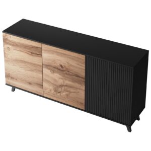 Kummut RAVENO KM-1, tamm / must