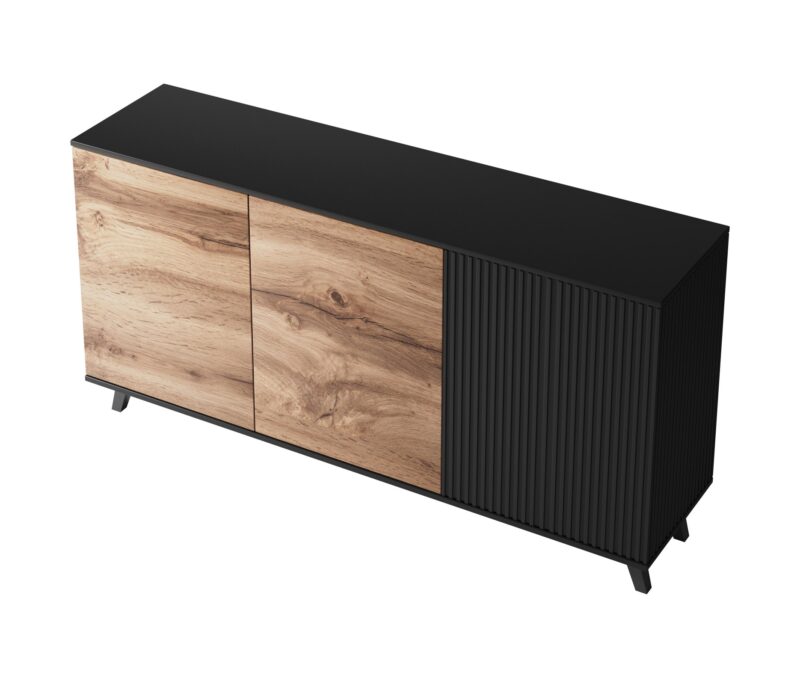 Kummut RAVENO KM-1, tamm / must