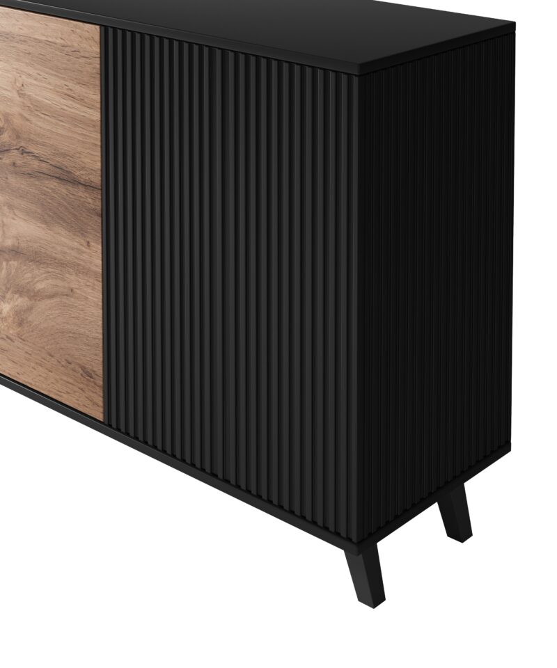 Kummut RAVENO KM-1, tamm / must