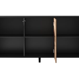 Kummut RAVENO KM-1, tamm / must