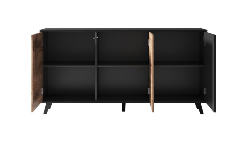 Kummut RAVENO KM-1, tamm / must