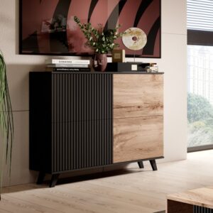 Kummut RAVENO KM-2, tamm / must