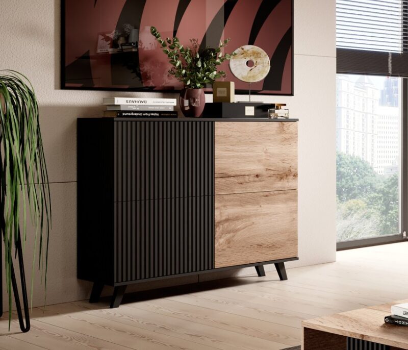 Kummut RAVENO KM-2, tamm / must