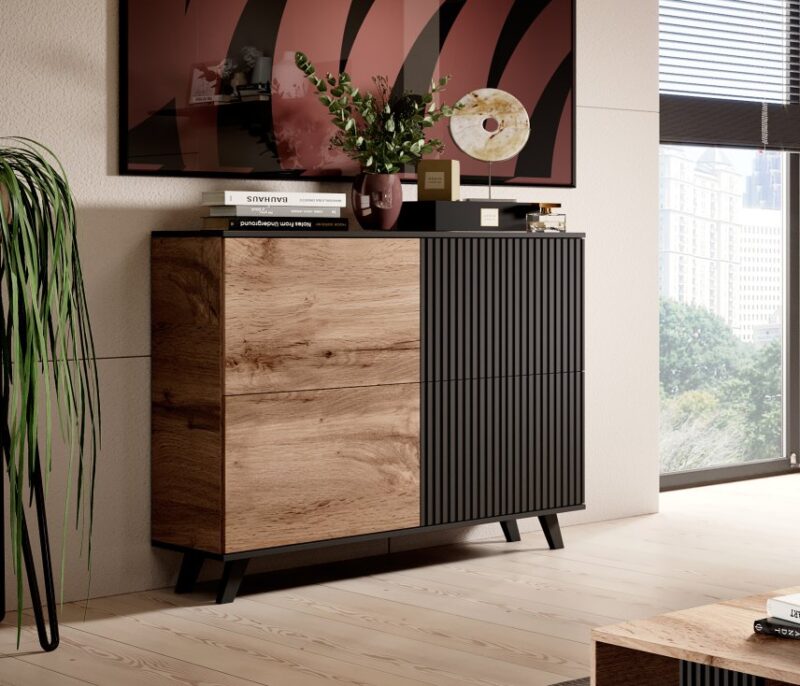 Kummut RAVENO KM-2, tamm / must