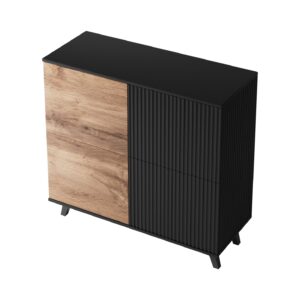 Kummut RAVENO KM-2, tamm / must