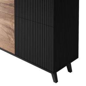 Kummut RAVENO KM-2, tamm / must