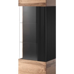 Vitriinkapp RAVENO W-1, tamm / must