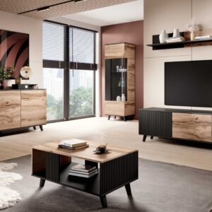 Televiisorialus RAVENO RTV-2, tamm / must