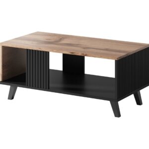 Kohvilaud RAVENO LAW-1, tamm / must