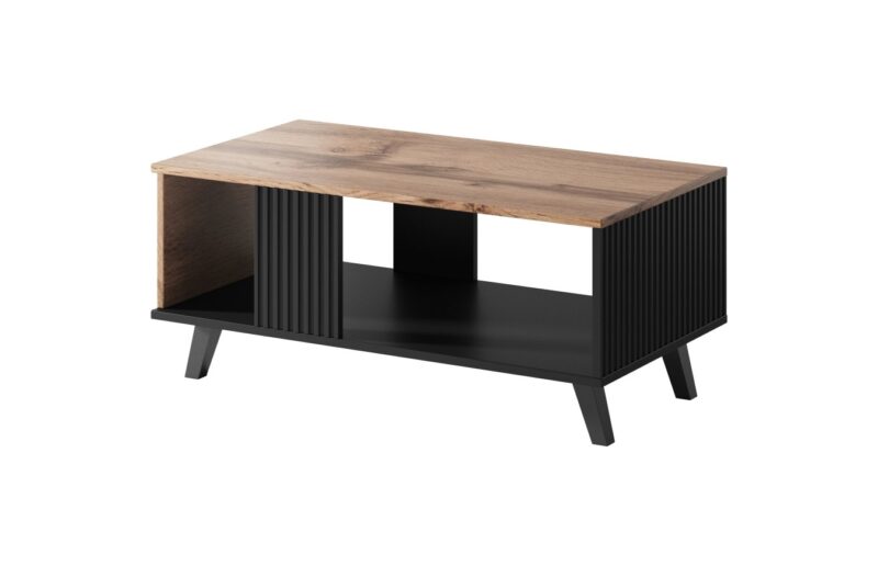 Kohvilaud RAVENO LAW-1, tamm / must