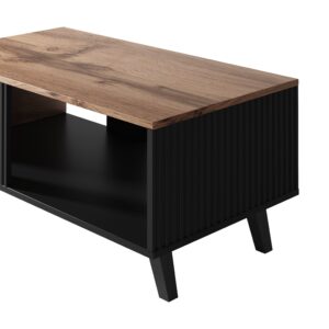 Kohvilaud RAVENO LAW-1, tamm / must