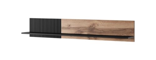 Riiul RAVENO P-1, tamm / must