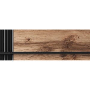 Riiul RAVENO P-1, tamm / must