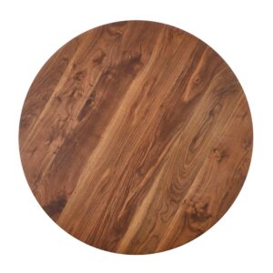 Söögilaud DOMENICO, pähkel / kuldne