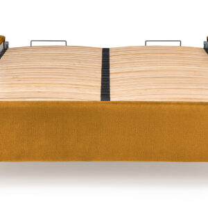 Voodi MONTERO 160x200, sinepikollane Monolith 48