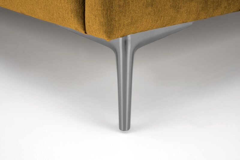 Voodi MONTERO 160x200, sinepikollane Monolith 48