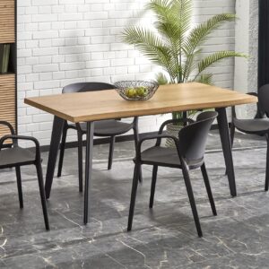 2010001193517_2 Pikendatav Söögilaud DICKSON 2, naturaalne / must