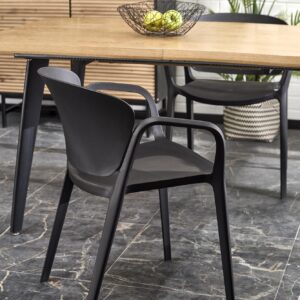 2010001193517_3 Pikendatav Söögilaud DICKSON 2, naturaalne / must