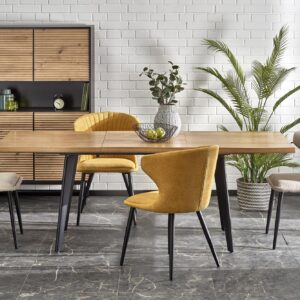 2010001193517_8 Pikendatav Söögilaud DICKSON 2, naturaalne / must