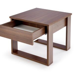 Kohvilaud NEVORA SQUARE, tume pähkel