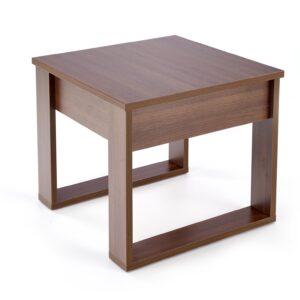 Kohvilaud NEVORA SQUARE, tume pähkel