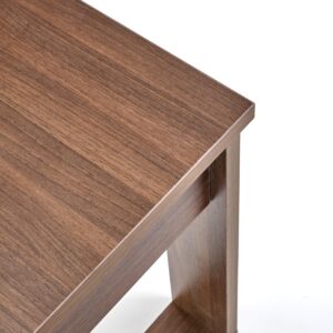 Kohvilaud NEVORA SQUARE, tume pähkel