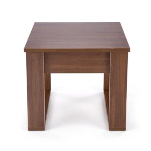 Kohvilaud NEVORA SQUARE, tume pähkel