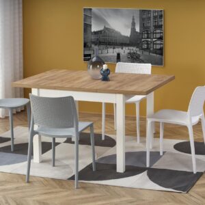 Pikendatav söögilaud TIAGO tamm / valge