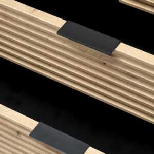 Kapp MURAVON S-1, käsitöö tamm / must