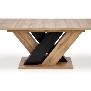 2010001194125_14 Pikendatav Söögilaud BRANTOR, wotan tamm / must